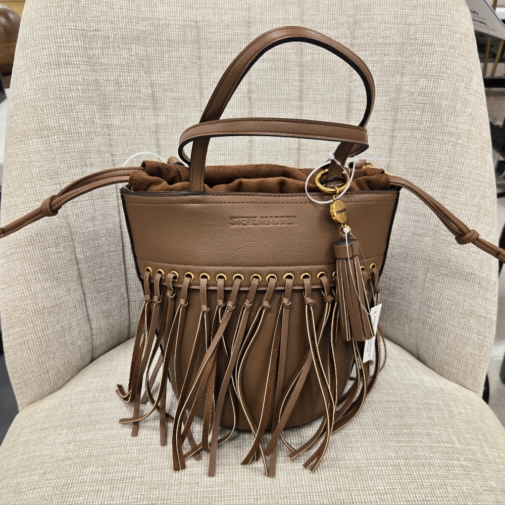 Steve Madden Fringe Crossbody Handbag
